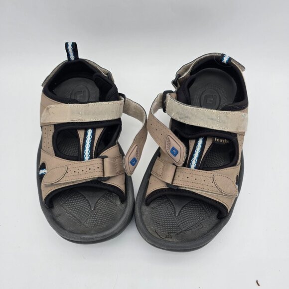 FootJoy Mens Golf Sandals Size 9 With Adjustable Straps & Rubber Cleats - Picture 9 of 10